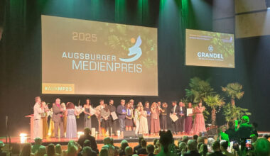 Augsburger Medienpreis vergeben - Gala mit 1.500 Gästen