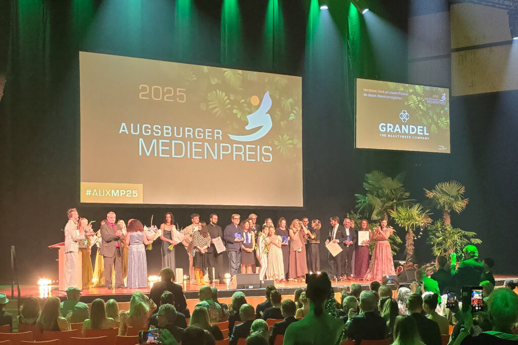 Augsburger Medienpreis vergeben - Gala mit 1.500 Gästen