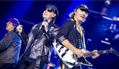 Party mit Feuerwerk - Scorpions spielen vor 45.000 Fans