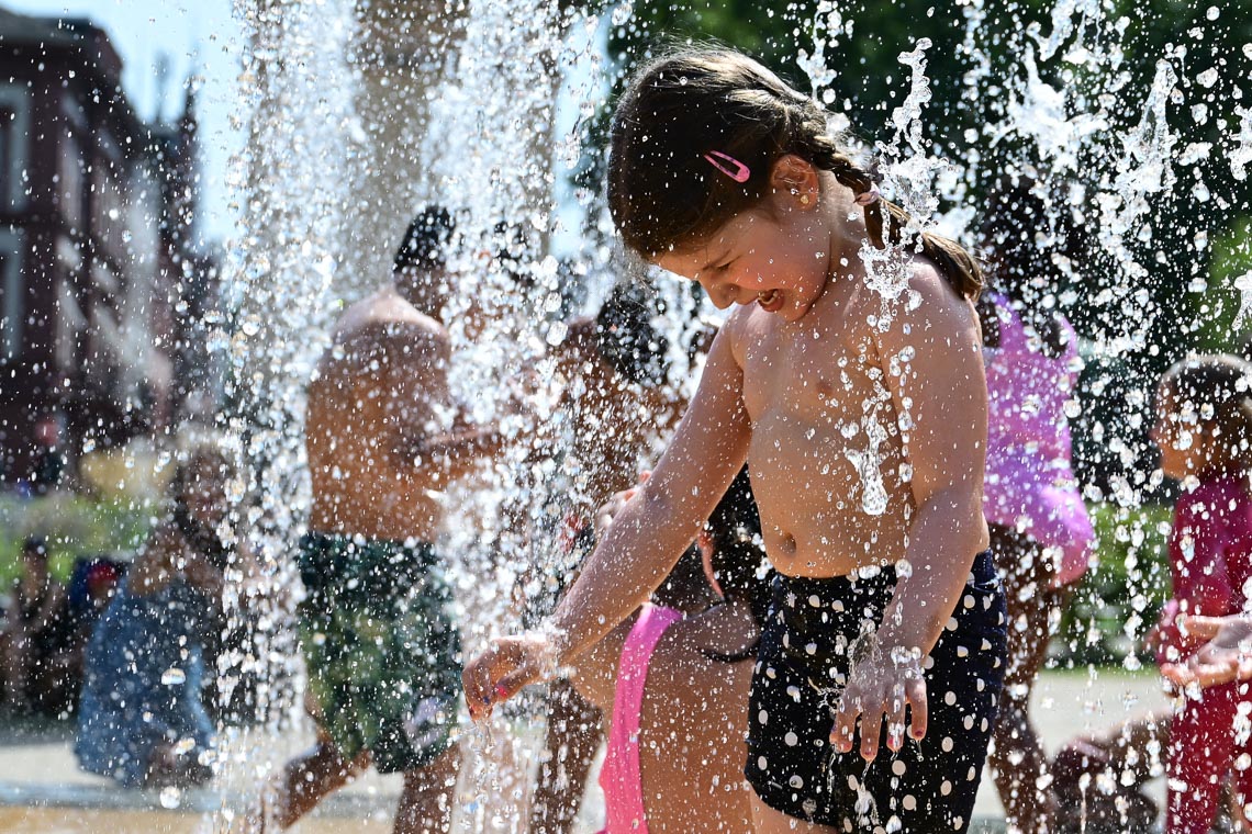 Wasserspaß: Die Wasserspiele PlayFountain sprühen wieder