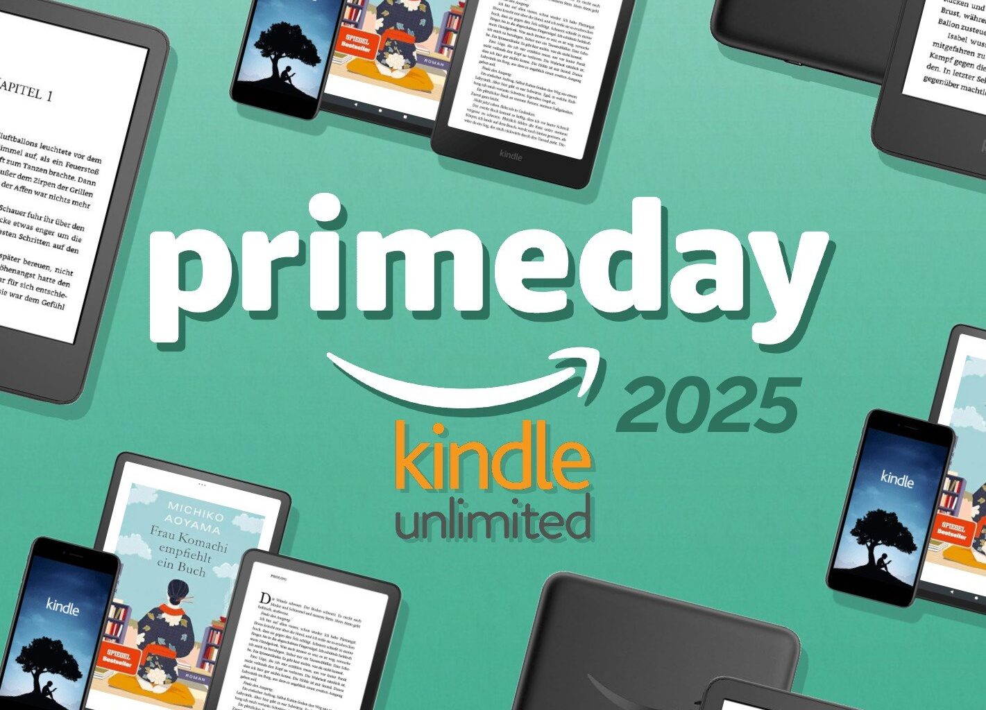 Zum Amazon Prime Day 2025 können sich Prime-Mitglieder ein spannendes Angebot für Kindle Unlimited sichern.