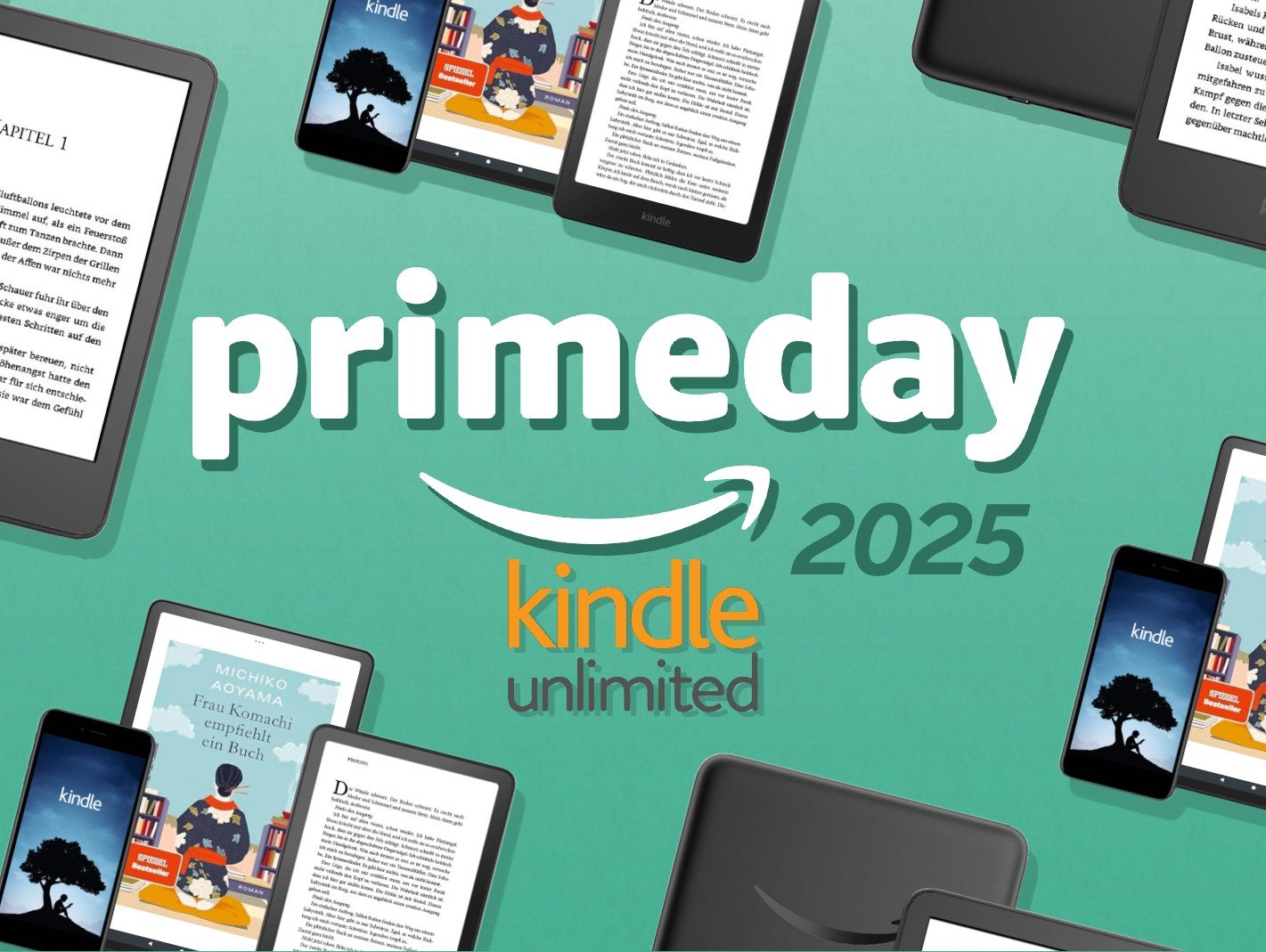 Zum Amazon Prime Day 2025 können sich Prime-Mitglieder ein spannendes Angebot für Kindle Unlimited sichern.