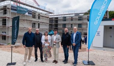 Richtfest in Gunzenhausen: Carestone realisiert Pflegequartier in elementierter Bauweise