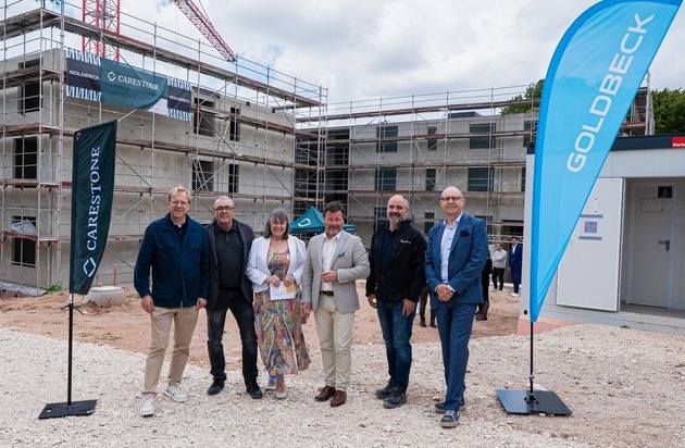 Richtfest in Gunzenhausen: Carestone realisiert Pflegequartier in elementierter Bauweise