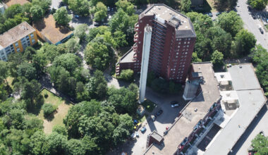 Rotes Hochhaus: SEG plant Zukunft für vernachlässigtes Viertel