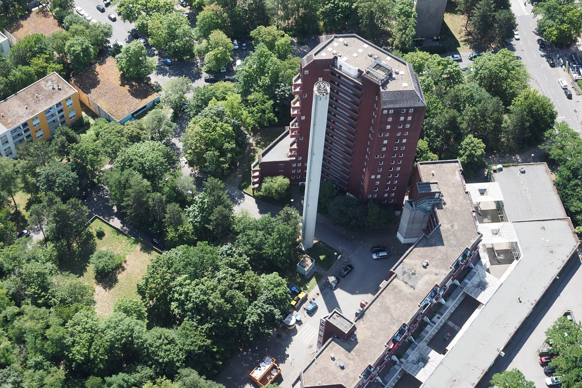 Rotes Hochhaus: SEG plant Zukunft für vernachlässigtes Viertel