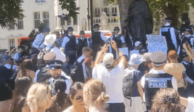 Vereinigtes Königreich: Londoner Polizei verhaftet 41 Aktivisten der Palestine Action