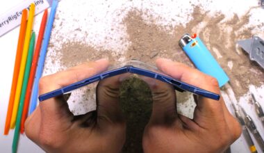 Sieht schlimm aus: Superdünnes Samsung Galaxy Z Fold 7 im offiziellen JRE-Durability-Test
