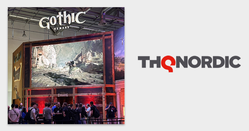 Das Gothic Remake ist Teil des Gamescom 2025-Programms von THQ Nordic (Foto: GamesWirtschaft)