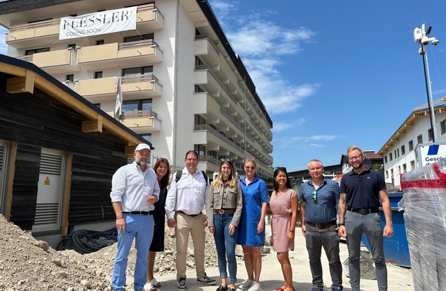 Signo Hospitality: Boutiquehotel Flesslers Lenggries: Team steht – Hotel noch im Bau