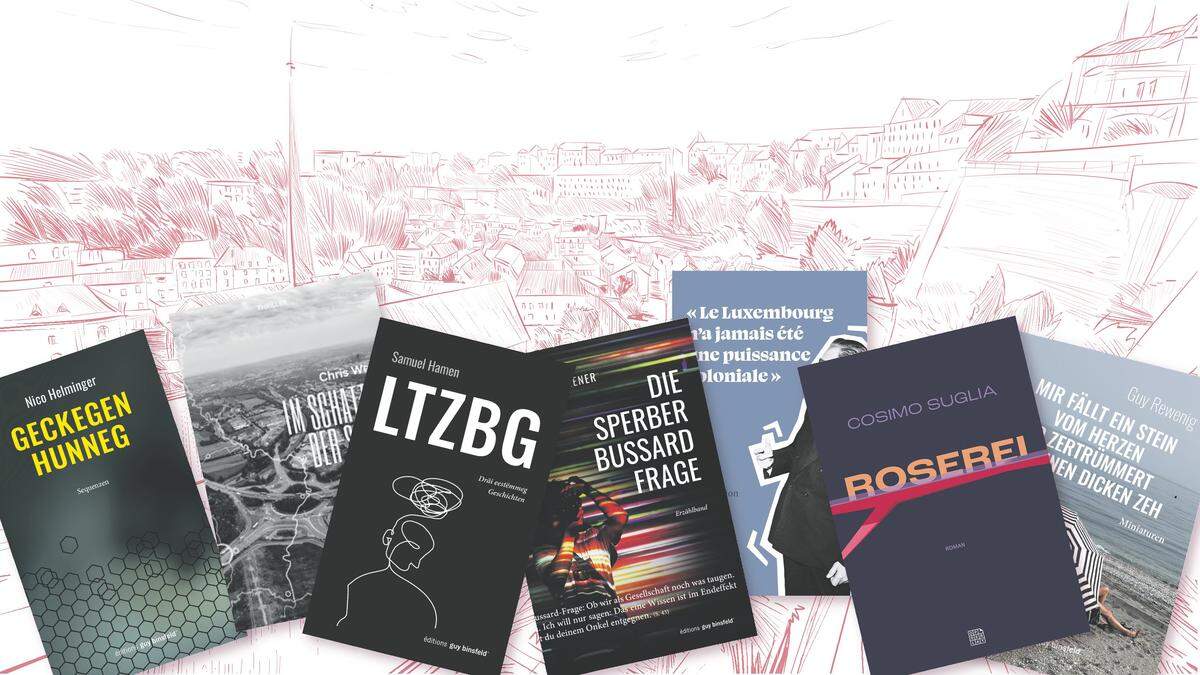 Neu gelesen: Sieben Luxemburger Bücher auf einen Blick