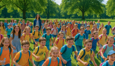40 ukrainische Kinder tanken Kraft im Feriencamp