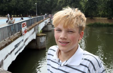 "Yung Pepp" ist in diesem jahr schon beim Splash-Festival in Ferropolis (Gräfenhainichen) aufgetreten.