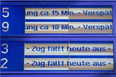 Bahnverkehr zwischen Düsseldorf und Duisburg gestört