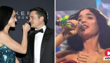 Katy Perry kämpft auf Bühne mit Tränen