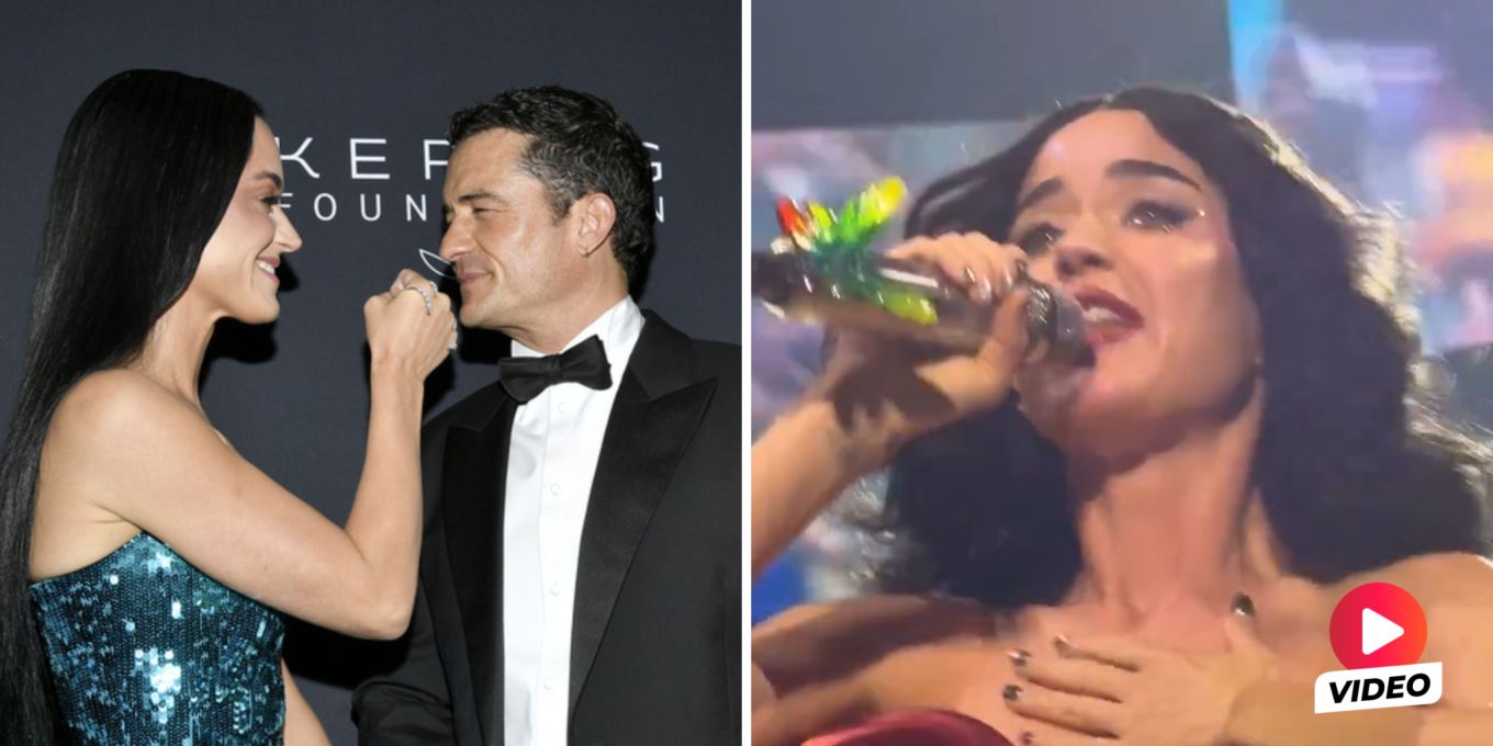 Katy Perry kämpft auf Bühne mit Tränen