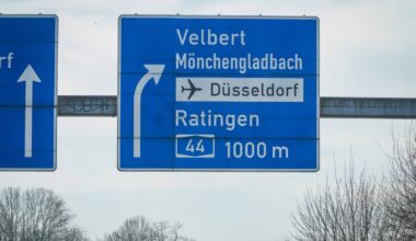 A44 bei Düsseldorf