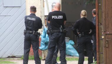Großaufgebot der Polizei: Herstellung von hochgefährlichen Drogen: Drogenlabor in Halle entdeckt