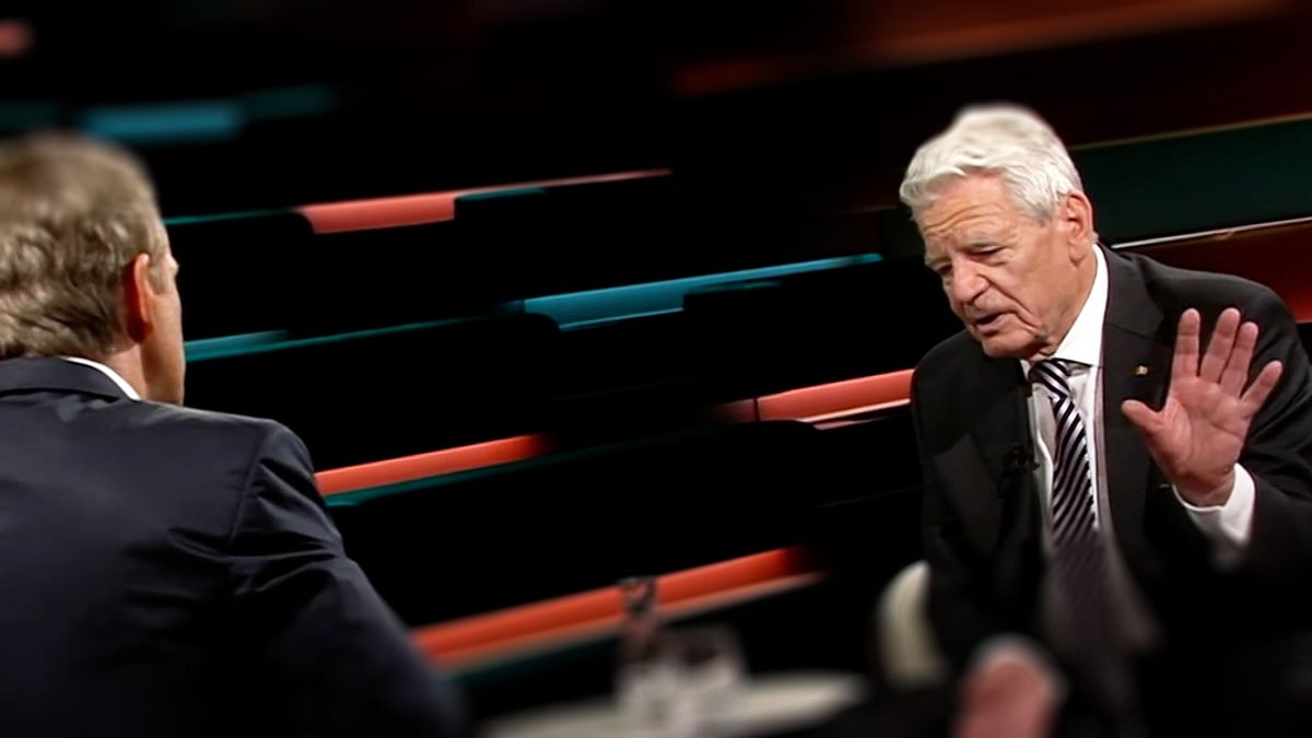 Zuschauer toben wegen Satz von Joachim Gauck