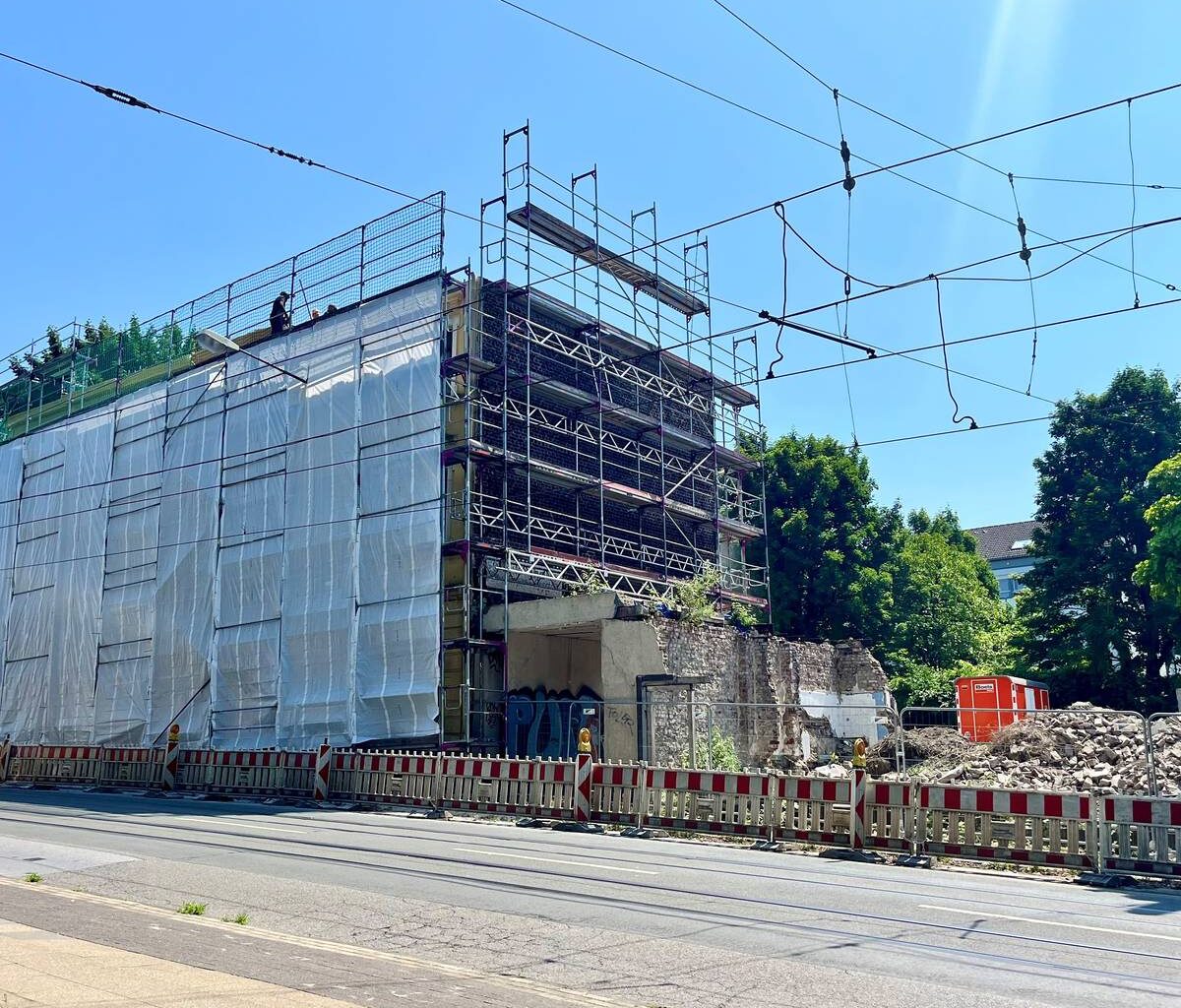 Stadt Essen lässt Bauruinen abreißen