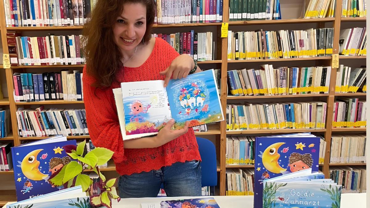 Autorin Elahe Alissa macht mit „Goldie beim Zahnarzt“ kleinen Patienten Mut