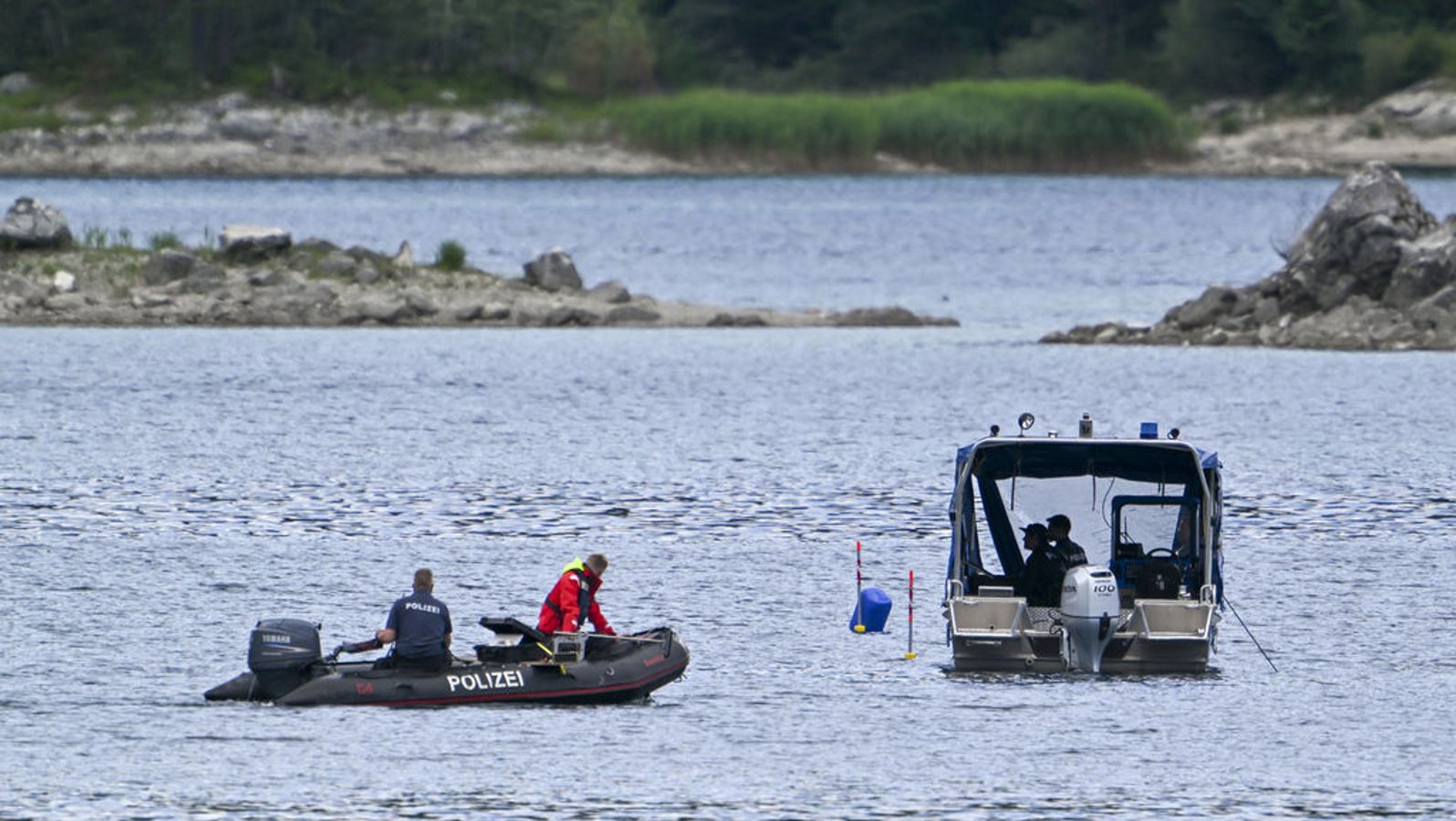 Vermisstensuche im Eibsee: Vater und Sohn tot aufgefunden