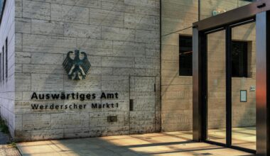 Detailaufnahme Auswärtiges Amt, Werderscher Markt, in Berlin
