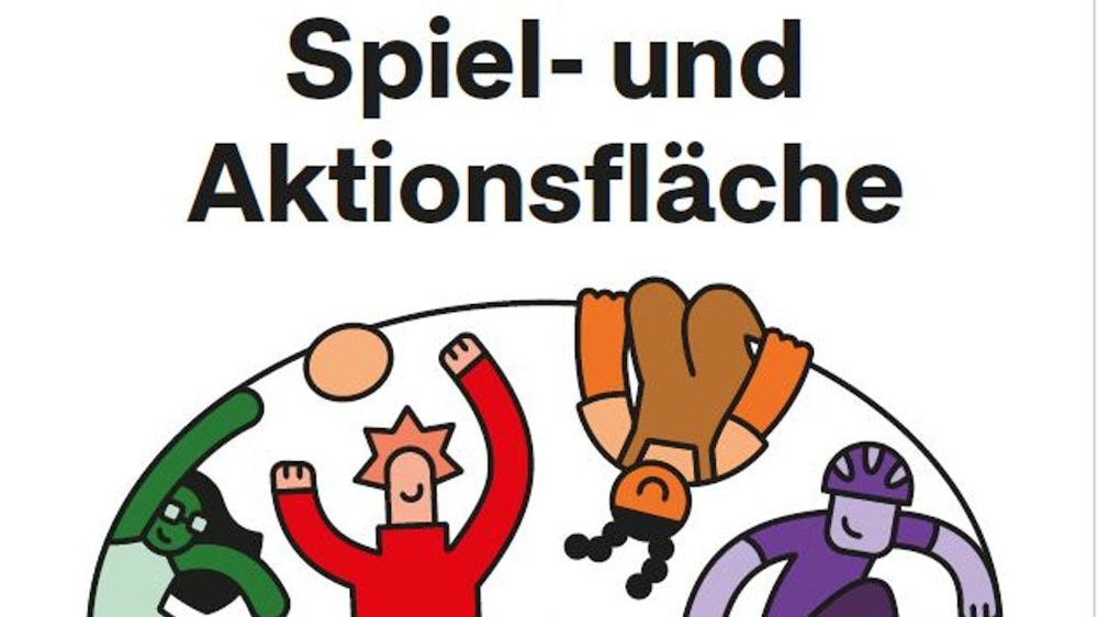 So sollte das neue Spielplatz-Schild eigentlich aussehen. (Handout)