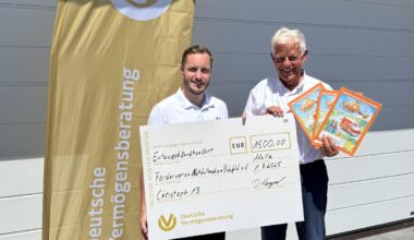 Dennis Hempel spendet für Notfallmedizin-Förderverein