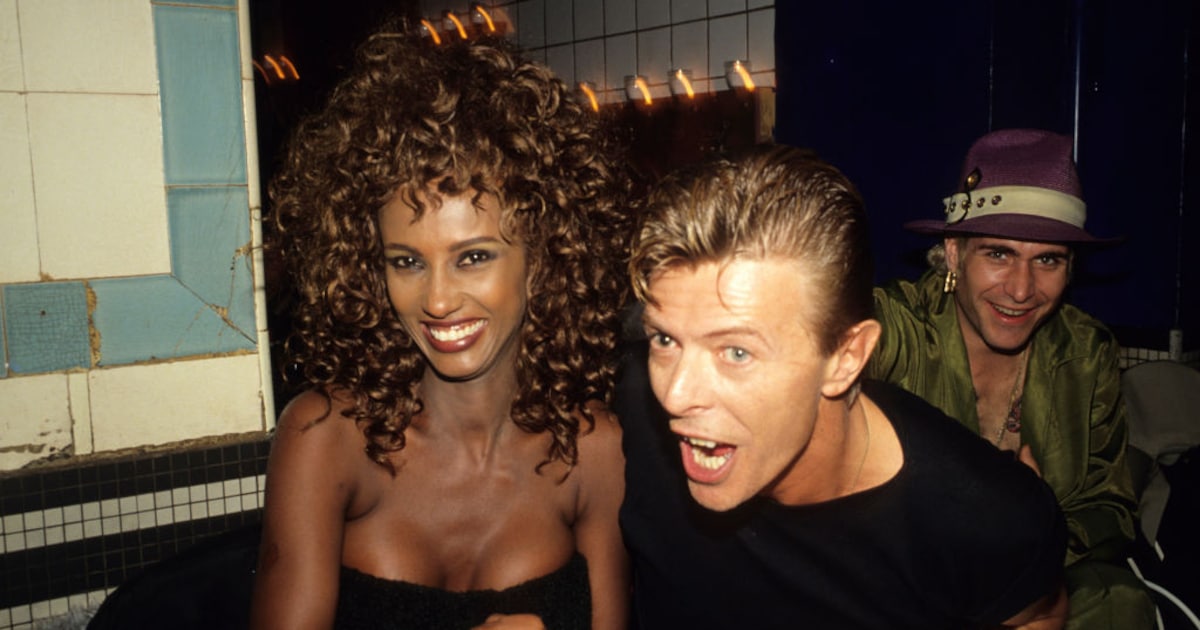 Supermodel Iman zeigt letzte Karte, die David Bowie ihr schrieb