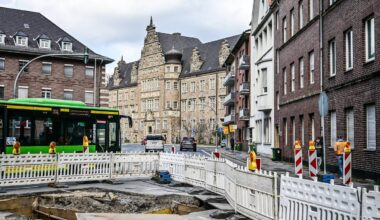 UPDATE - Baustellen: Engpass in der Innenstadt beseitigt