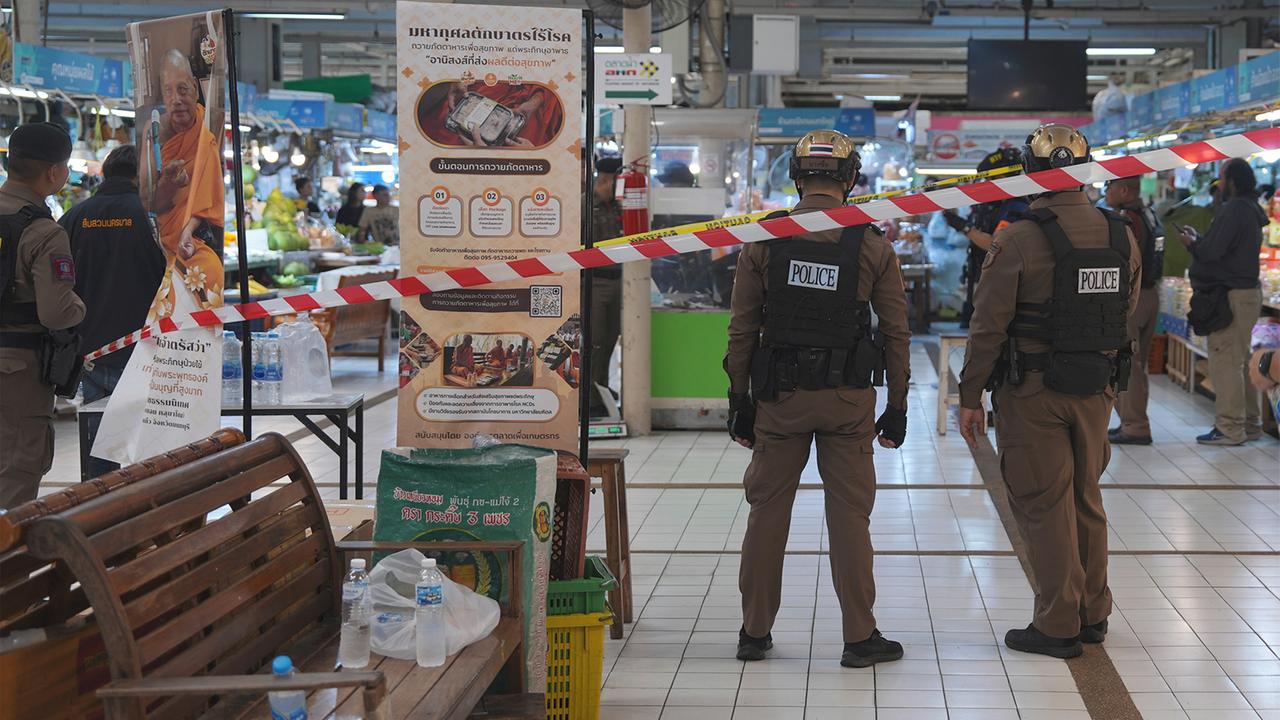 Markt in Bangkok: Angreifer erschießt mindestens fünf Menschen