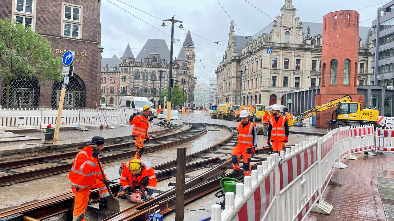 Sonntag fahren in Bremen keine Straßenbahnen über die Weser