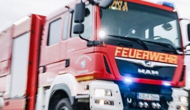 Am Dienstagmorgen wurde der Löschzug Amern um 09:39 Uhr mit dem Einsatzstichwort F1 -