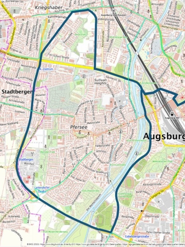 Augsburg - Augsburg - Am kommenden Samstag (19.07.2025) rechnet die Polizei aufgrund einer Versammlu