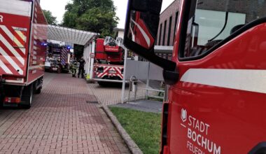 Brand in Martin-Luther-Krankenhaus in Bochum