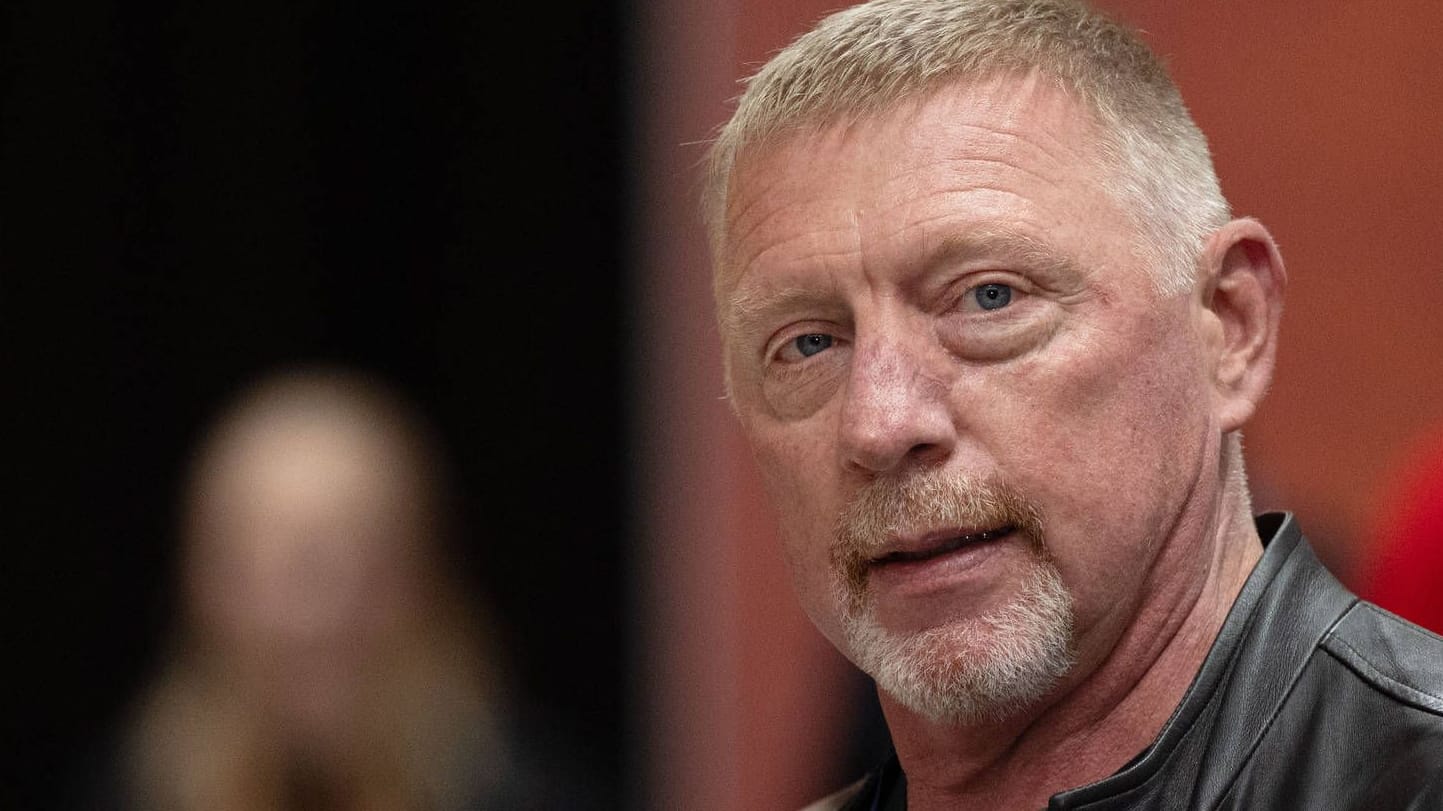 Boris Becker während seines Auftritts bei den Rhine-Ruhr 2025 FISU World University Games: Im Anschluss traf er sich mit einigen jungen Athleten.