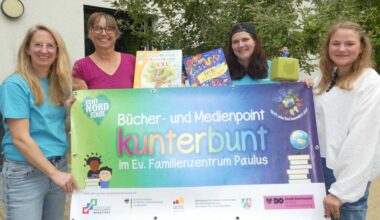 Vertreterinnen des Projektes.