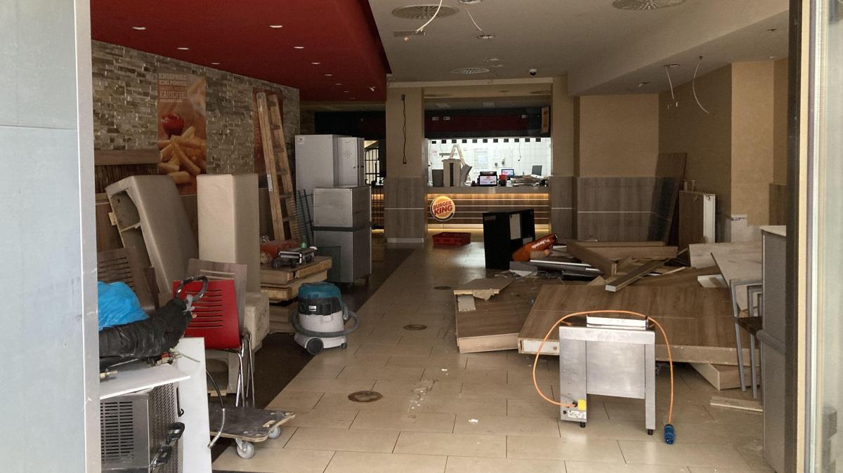 Burger-King-Filiale in der Augsburger Maxstraße hat geschlossen