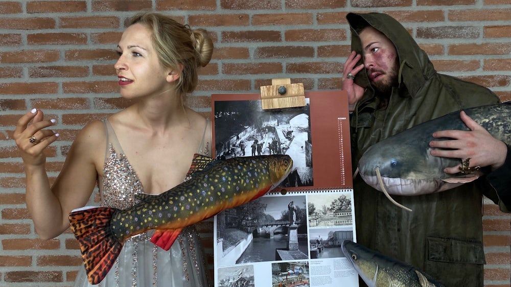 Sophie Magdalena Reuter und Genrich Kogan in der "Ballade vom Grünen Hügel".