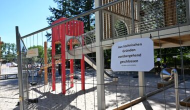 Berlin-Neukölln: Neuer Spielplatz zu gefährlich für Kinder! | Regional