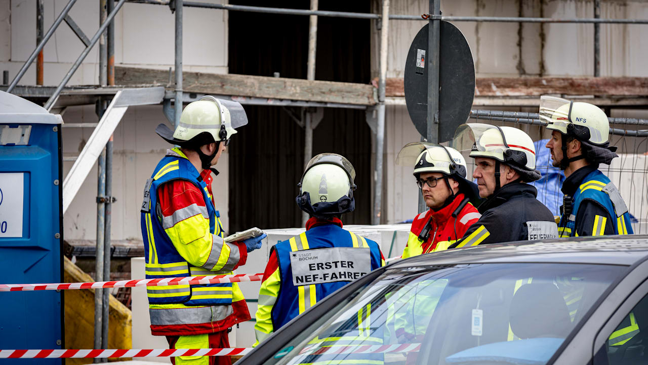 Tödlicher Unfall auf Baustelle in Bochum: Arbeiter von Stein erschlagen | Regional