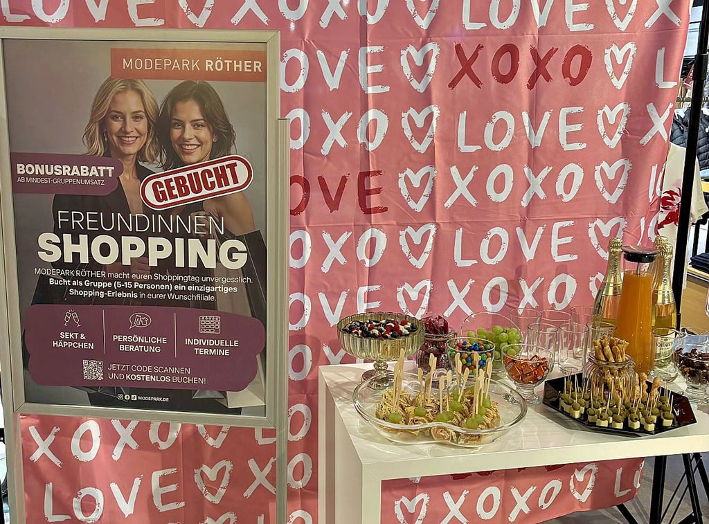 Shopping ganz privat  mit Stilberatung und Snacks gibt es im HEP.