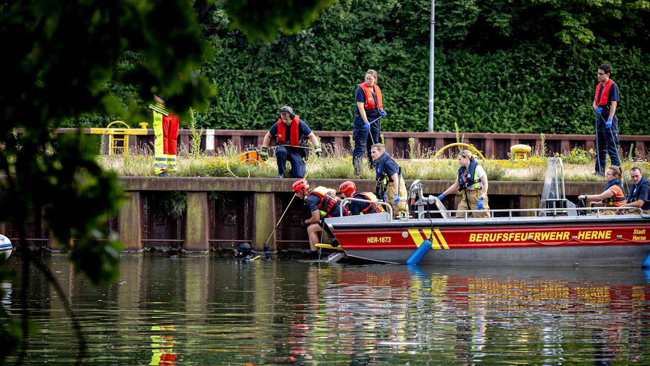 Herne: 19-Jähriger ertrinkt beim Schwimmen im Kanal | Regional