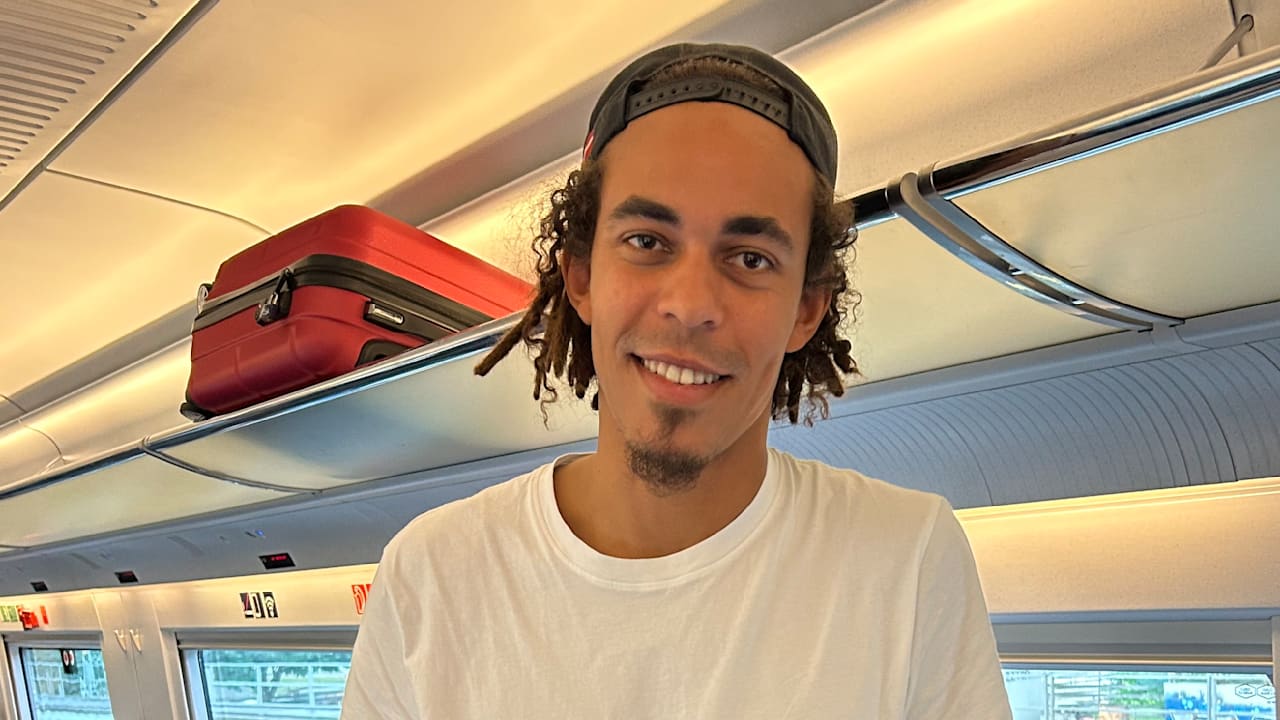 HSV: Neuer Stürmer-Star da! Hier kommt Yussuf Poulsen im ICE | Sport