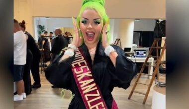 Katja Krasavice will „Bundeskanzlerin“ werden und zeigt sich fast nackt | News