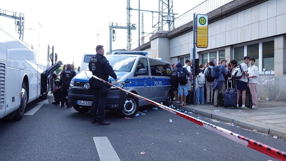 Polizei zu Bahn-Chaos in Dresden: Mussten Panikausbruch verhindern