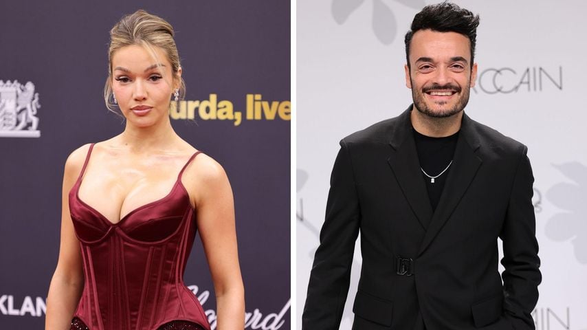 Collage: Shirin David und Giovanni Zarrella
