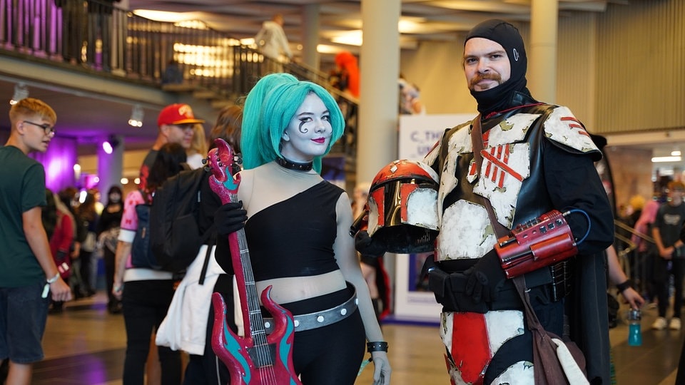 Glitzer, Glanz und Glamour: Cosplayer treffen sich bei Anime-Convention in Chemnitz