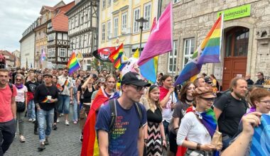 CSD in Mühlhausen und Chemnitz gefeiert – Hunderttausende Teilnehmer in Berlin
